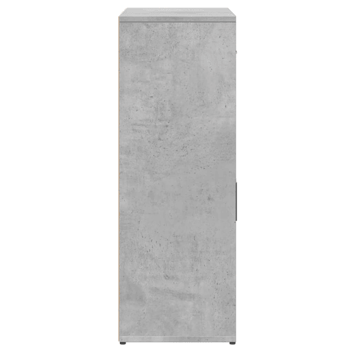 vidaXL Aparadores 2 pcs 60x30x84 cm derivados madeira cinzento cimento