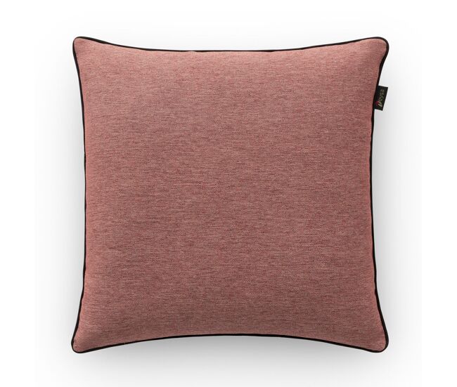 Funda de cojín eysa valeria color teja 45 x 45 cm