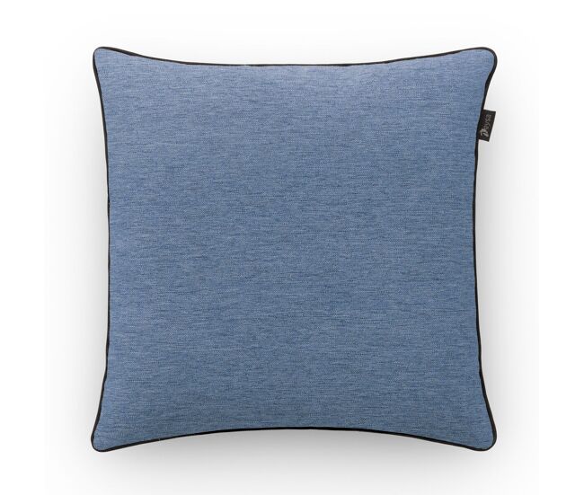 Funda de cojín eysa valeria azul 45 x 45 cm