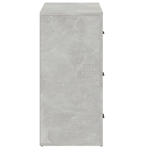vidaXL Aparador 80x33x70 cm madeira processada cinza cimento vidaXL Aparador 80x33x70 cm madeira processada cinza cimento