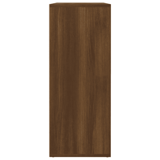 vidaXL Aparador 60x30x75 cm madeira processada carvalho castanho