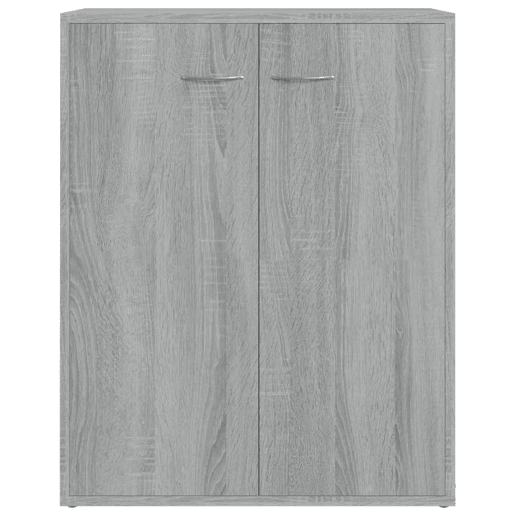 vidaXL Aparador 60x30x75 cm derivados de madeira cinzento sonoma vidaXL Aparador 60x30x75 cm derivados de madeira cinzento sonoma
