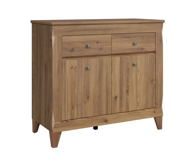 Bufé 2 puertas 2 cajones raya madera