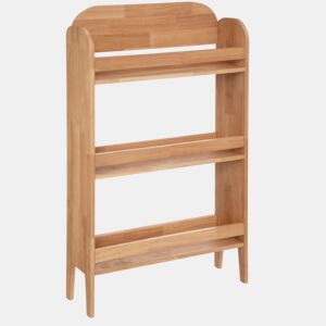 Prateleiras biblioteca madeira castanho 100x58,5x18,5cm