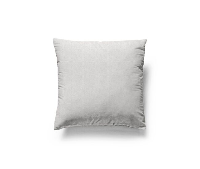 Funda cojín loneta blanco 45x45cm donegal collections