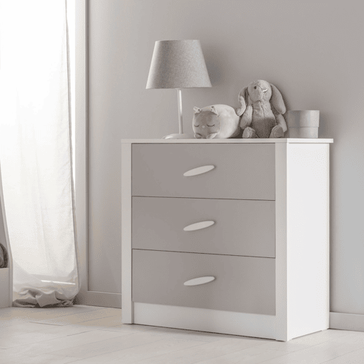 Cómoda cinzenta 85x84x42cm Cómoda cinzenta 85x84x42cm