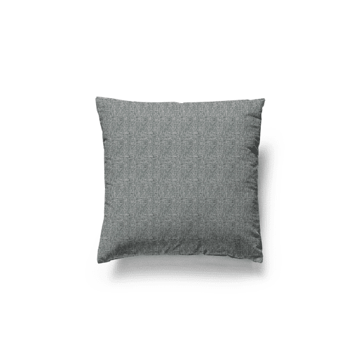 Capa de almofada em lona Cinza 45x45cm Donegal Collections