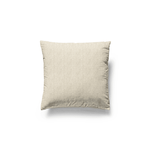 Capa de almofada em lona Bege 45x45cm Donegal Collections