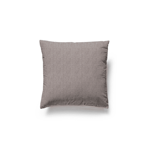 Capa de almofada em lona Pardo 50x50cm Donegal Collections