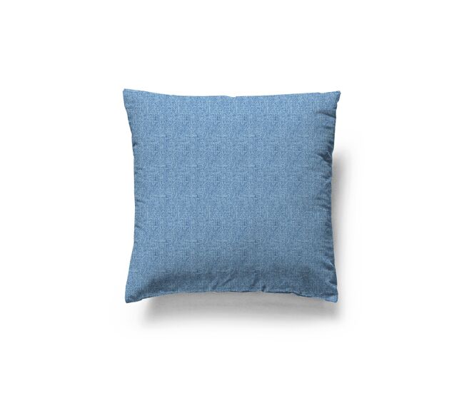 Funda cojín loneta azul 50x50cm donegal collections