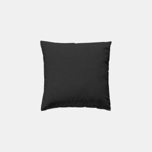 Capa de almofada em lona Negro 45x45cm Donegal Collections
