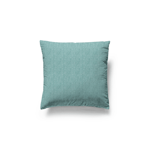 Capa de almofada em lona Turquesa 50x50cm Donegal Collections