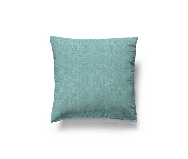 Funda cojín loneta turquesa 50x50cm donegal collections