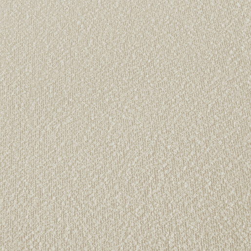 Módulo de sofá modular em boucle texturizado, 1 lugar, Sokol boucle, Branco, 105x91x72 cm