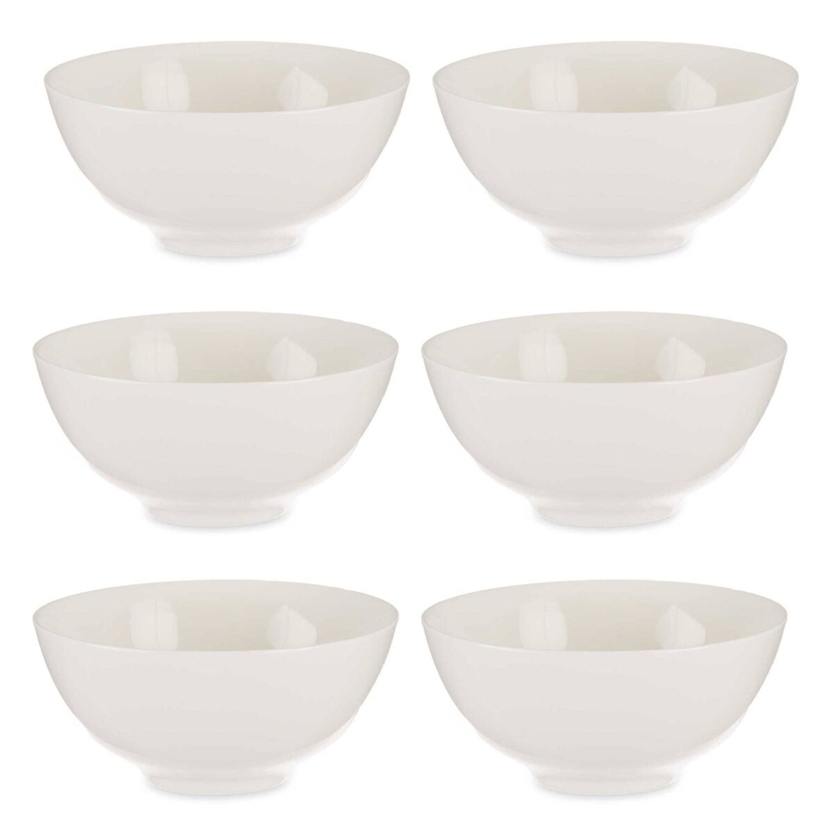 Set 6 cuencos porcelana aperitivo colección vessia