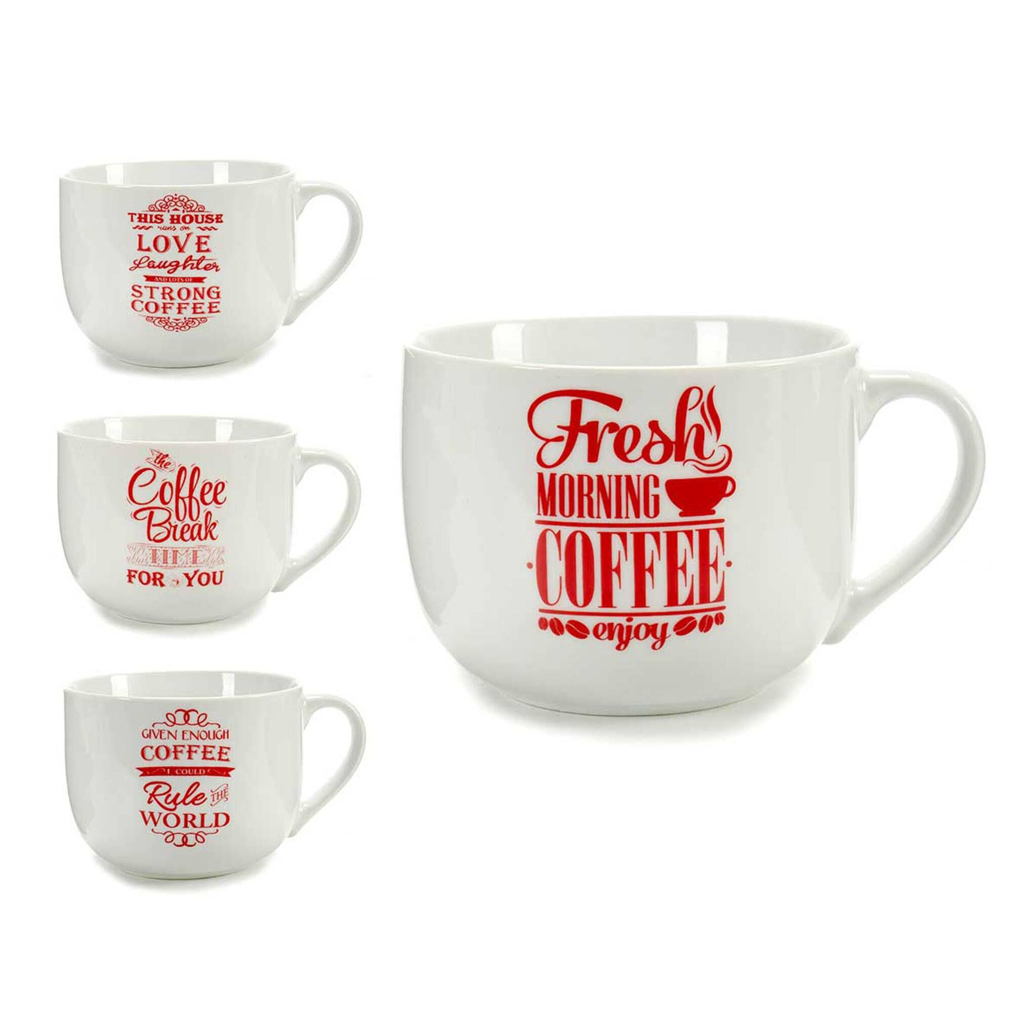 Tazon asa coffee 4 surtido colección VESSIA