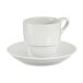 Set 6 tazas cafe porcelana + platos colección VESSIA Set 6 tazas cafe porcelana + platos colección VESSIA Blanco