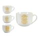 Tazon asa coffee 4 surtido colección VESSIA Tazon asa coffee 4 surtido colección VESSIA Dorado