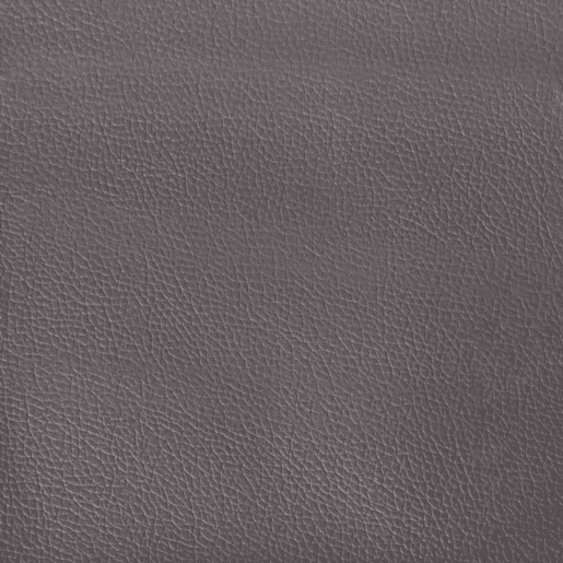 vidaXL Almofadão de cabeceira Hvar 120 cm couro artificial cinzento