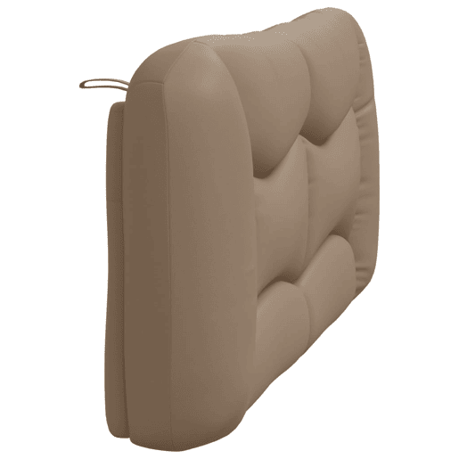 vidaXL Almofadão de cabeceira Hvar 160 cm couro artificial cappuccino vidaXL Almofadão de cabeceira Hvar 160 cm couro artificial cappuccino