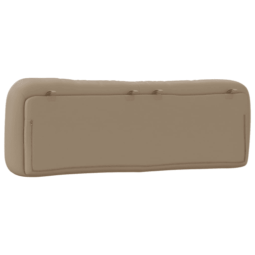 vidaXL Almofadão de cabeceira Hvar 160 cm couro artificial cappuccino vidaXL Almofadão de cabeceira Hvar 160 cm couro artificial cappuccino