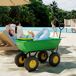 Carro de jardín Acero, PP Outsunny Carro de jardín Acero, PP Outsunny Verde