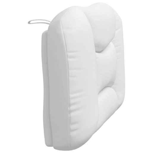 vidaXL Almofadão de cabeceira Hvar 80 cm couro artificial branco vidaXL Almofadão de cabeceira Hvar 80 cm couro artificial branco