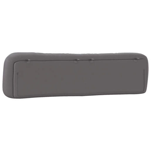 vidaXL Almofadão de cabeceira Hvar 200 cm couro artificial cinzento vidaXL Almofadão de cabeceira Hvar 200 cm couro artificial cinzento