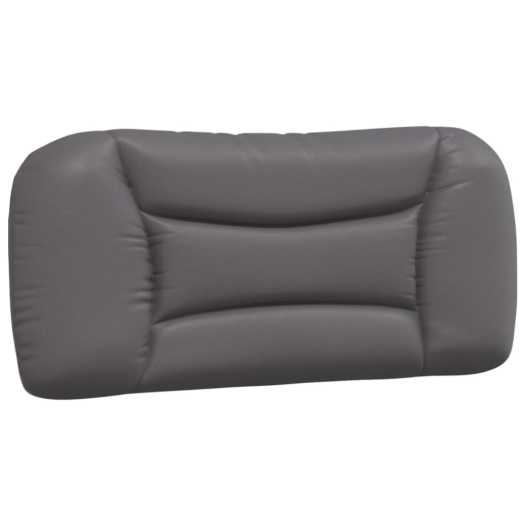 Cabecero De Cama Acolchado 100 Gris