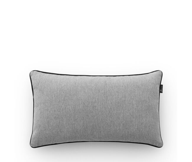 Funda de cojín eysa valeria gris 30 x 50 cm
