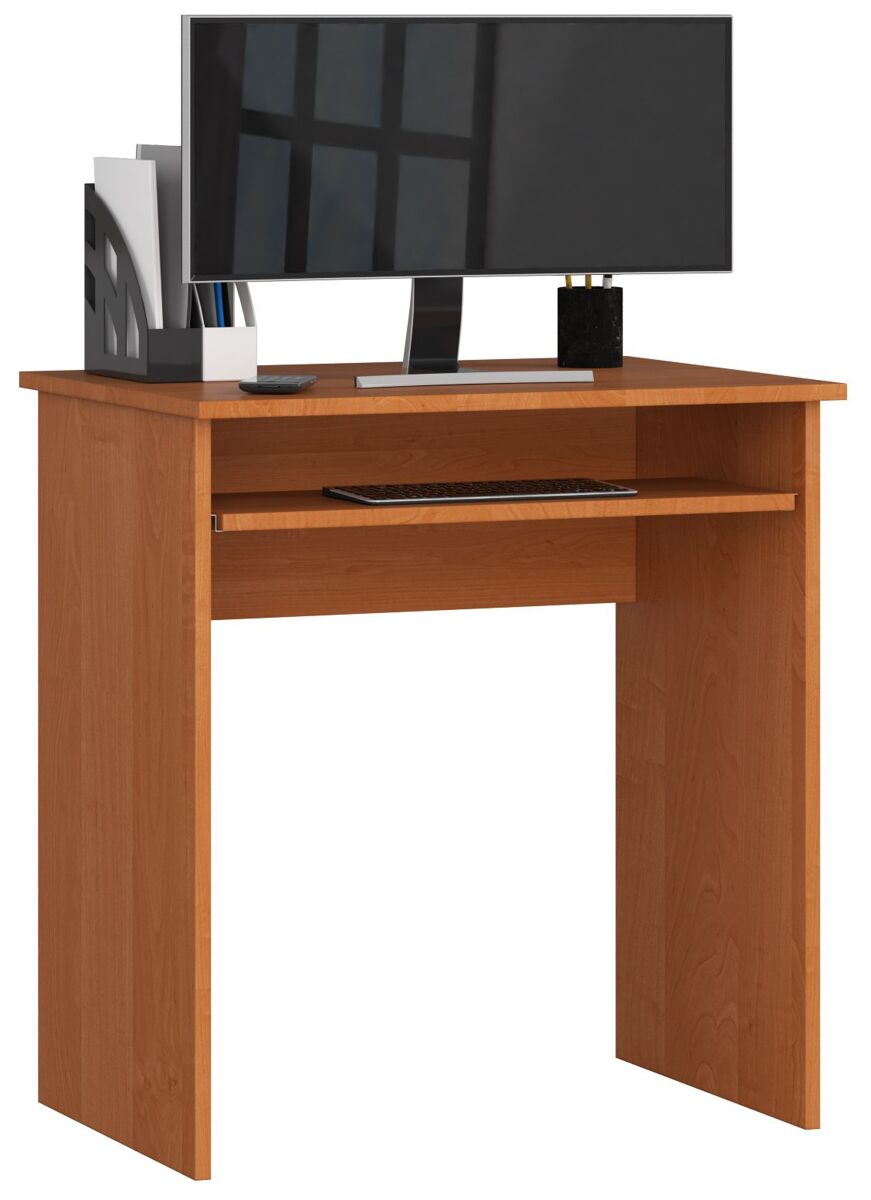 Escritorio akord star aliso 68 cm frente en color aliso 1 estante 68x51x74 cm