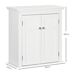 Armario de Pared MDF kleankin, hogar - baño Armario de Pared MDF kleankin, hogar - baño Blanco