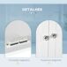 Armario de Pared MDF kleankin, hogar - baño Armario de Pared MDF kleankin, hogar - baño Blanco