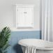 Armario de Pared MDF kleankin, hogar - baño Armario de Pared MDF kleankin, hogar - baño Blanco