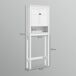 Estante sobre Inodoro MDF HOMCOM, hogar - baño Estante sobre Inodoro MDF HOMCOM, hogar - baño Blanco