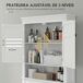 Estante sobre Inodoro MDF HOMCOM, hogar - baño Estante sobre Inodoro MDF HOMCOM, hogar - baño Blanco