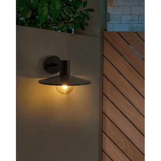 Beliani Iluminação de parede para exterior BARALIA