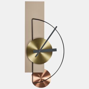Relógio de parede CEVINS 31 cm Metal Creme