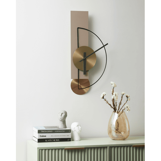 Relógio de parede CEVINS 31 cm Metal Creme