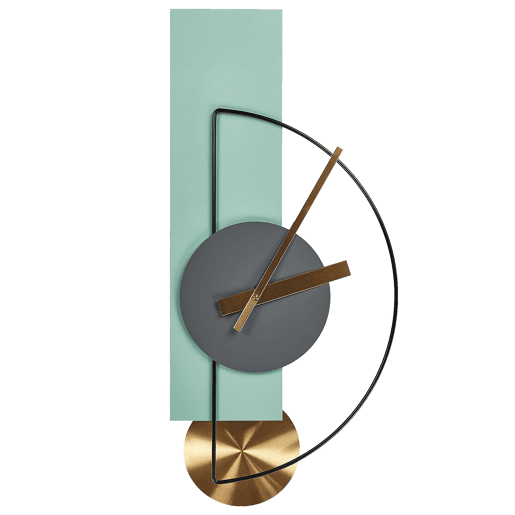 Relógio de parede CEVINS 31 cm Metal Verde claro