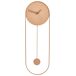 Beliani Reloj de pared SALVAN Beliani Reloj de pared SALVAN Rosa Talco