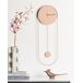 Beliani Reloj de pared SALVAN Beliani Reloj de pared SALVAN Rosa Talco