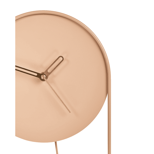 Relógio de parede SALVAN 20 cm Metal Rosa pêssego