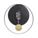 Beliani Reloj de pared MAGLAND Beliani Reloj de pared MAGLAND Negro