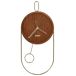 Beliani Reloj de pared SIERRE Beliani Reloj de pared SIERRE Madera Oscura