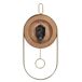 Beliani Reloj de pared SIERRE Beliani Reloj de pared SIERRE Madera Oscura