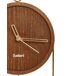 Beliani Reloj de pared SIERRE Beliani Reloj de pared SIERRE Madera Oscura