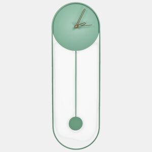 Relógio de parede SALVAN 20 cm Metal Verde claro