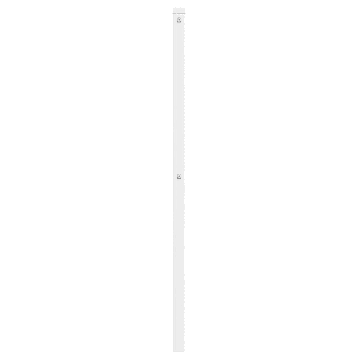 vidaXL Cabeceira de cama 75 cm metal branco vidaXL Cabeceira de cama 75 cm metal branco