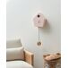 Beliani Reloj de pared ARBAZ Beliani Reloj de pared ARBAZ Rosa